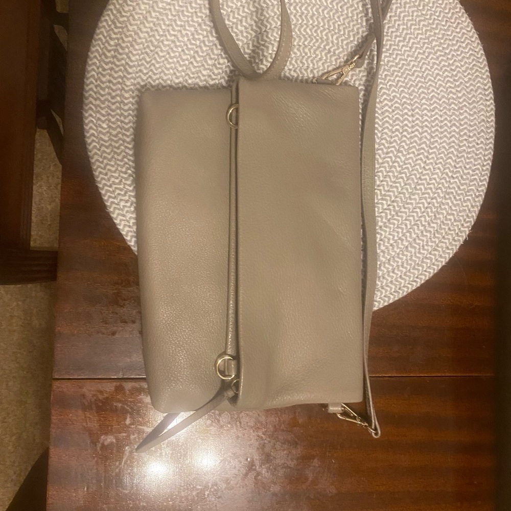 Leather crossbody
